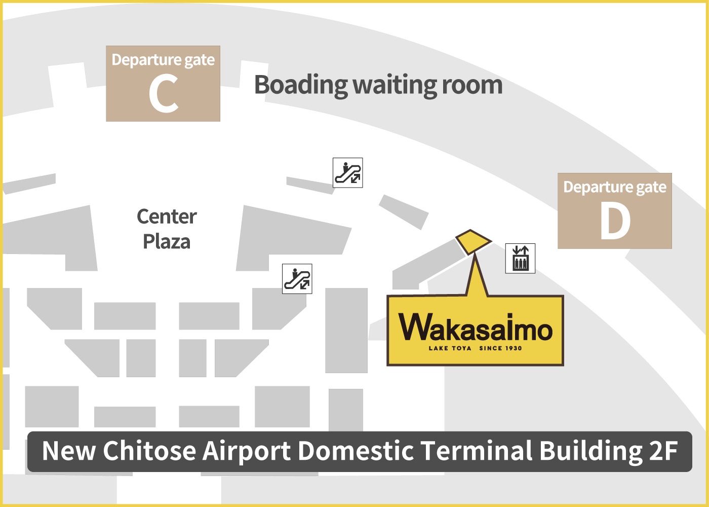 New Chitose Airport店の地図